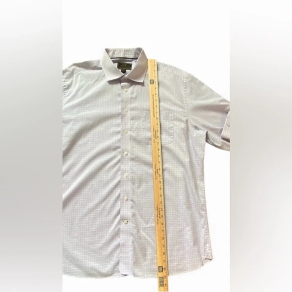 JOS A. BANK RESERVE PLAID BUTTON DOWN‎ SHIRT MENS SIZE 18-35 - Picture 8 of 9